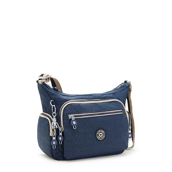 Sacs Crossbody Kipling Gabbie Small Printed Bleu | FR 2067AH